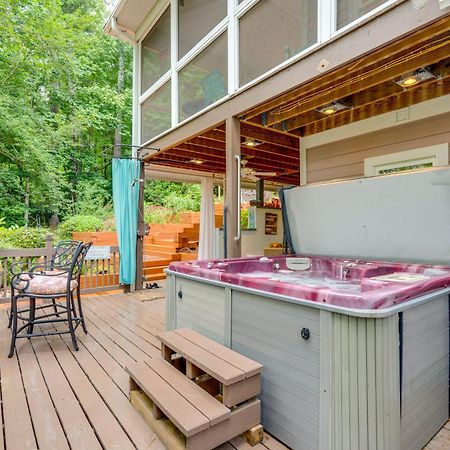 Creekside Hendersonville Haven Hot Tub And Fire Pit Εξωτερικό φωτογραφία