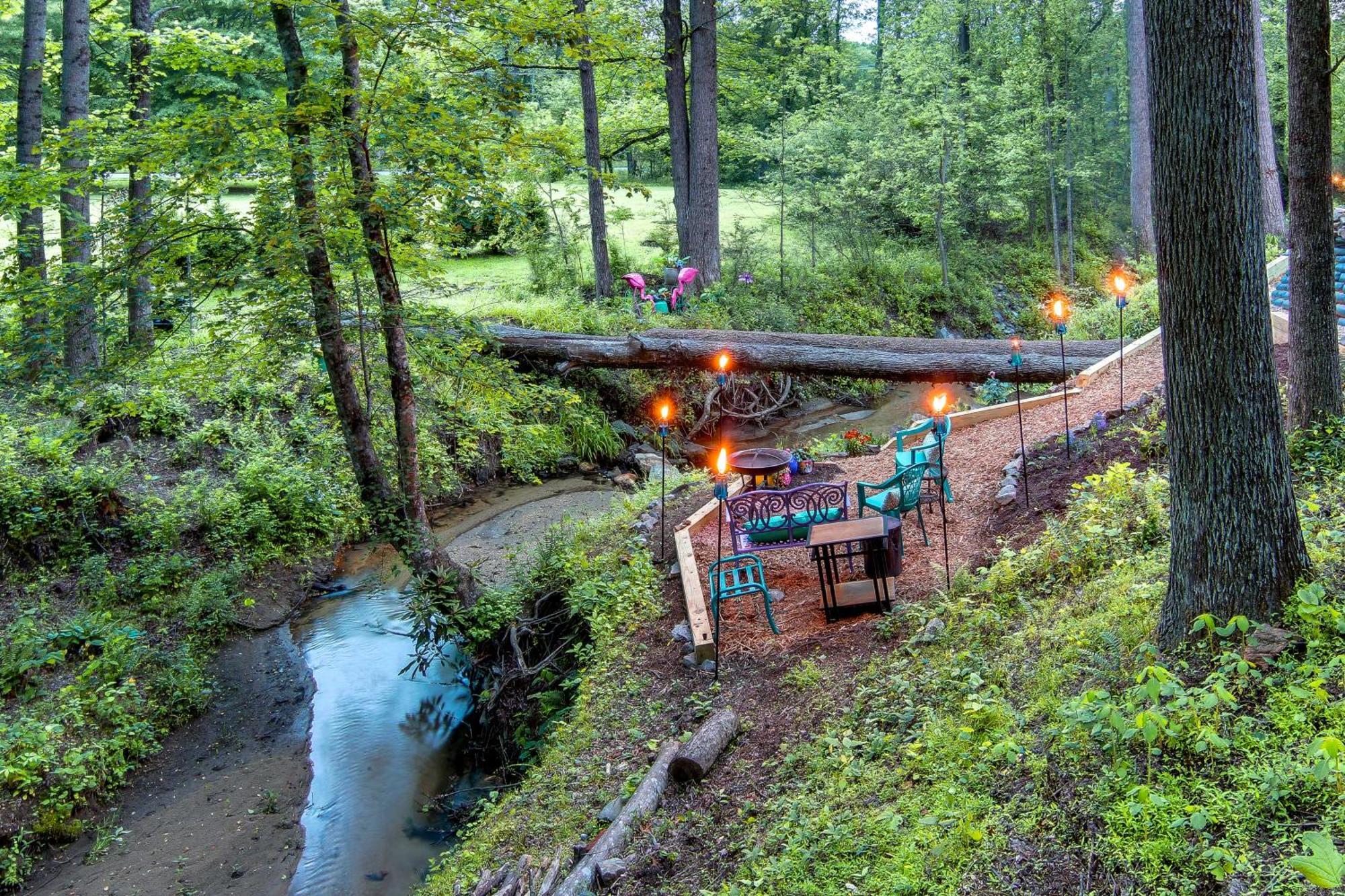 Creekside Hendersonville Haven Hot Tub And Fire Pit Εξωτερικό φωτογραφία