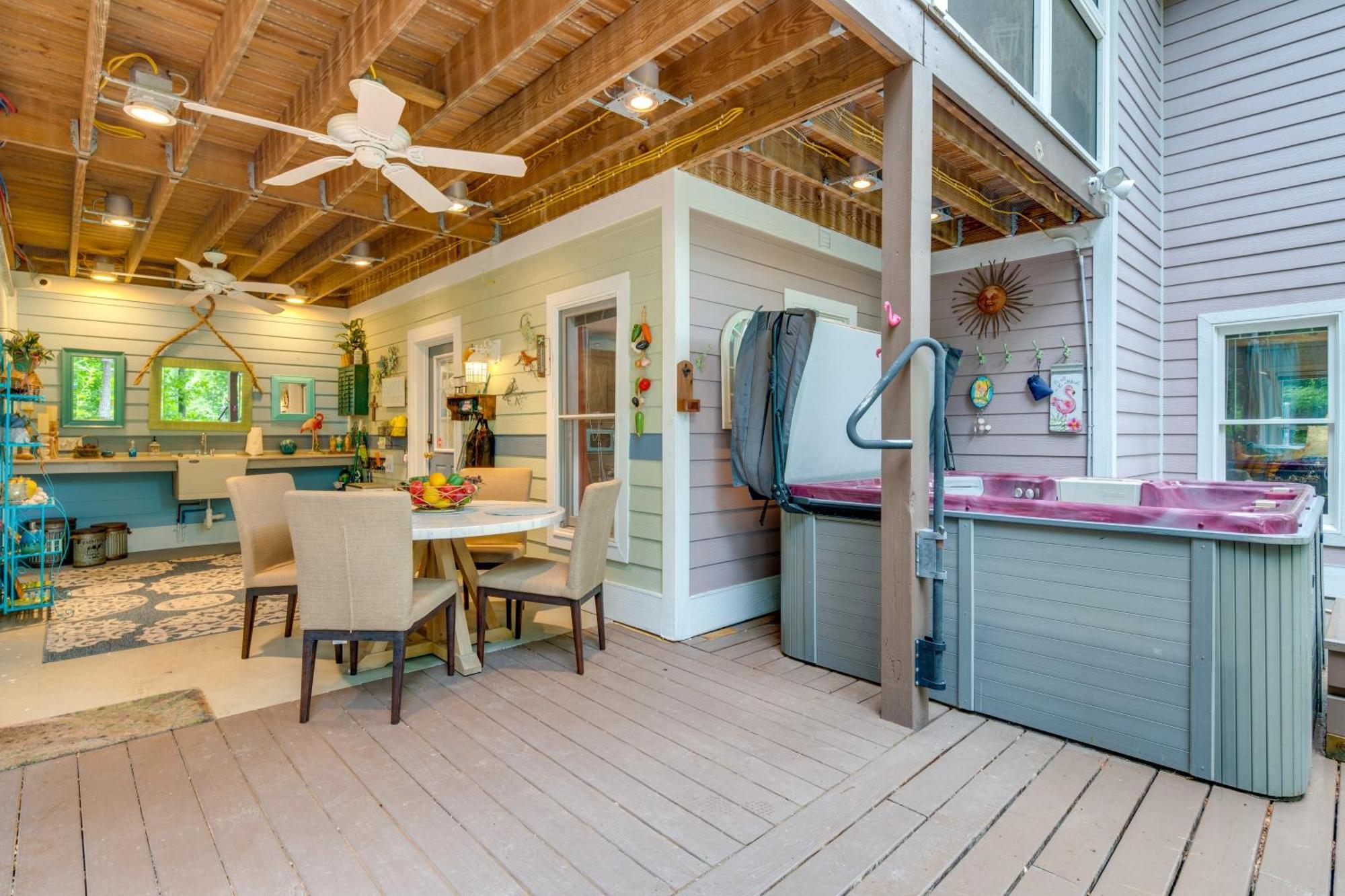 Creekside Hendersonville Haven Hot Tub And Fire Pit Εξωτερικό φωτογραφία